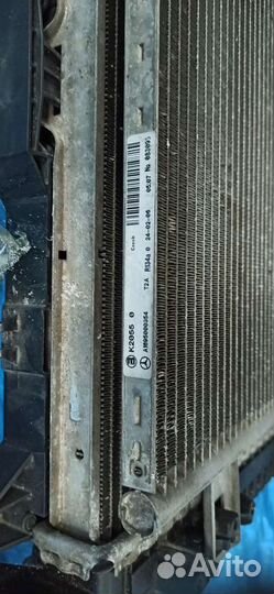 Радиатор кондиционера Mercedes A-Class, B-Class