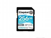 Карта памяти Kingston 256GB Canvas Go Plus 170R (S