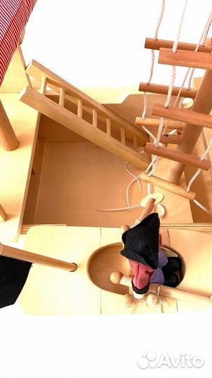 Большой деревянный корабль Германия. Новый