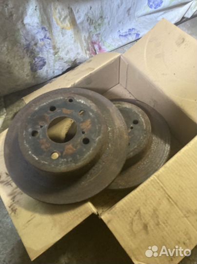 Тормозные диски toyota rav 4 комплект