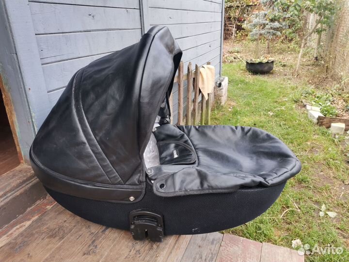 Коляска 2 в 1 эко кожа