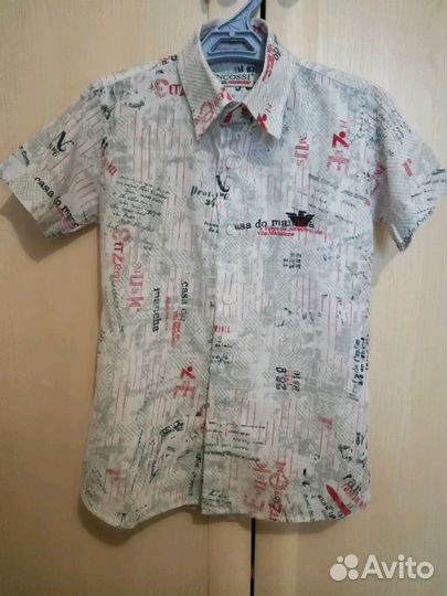 Рубашка для мальчика, размер 128