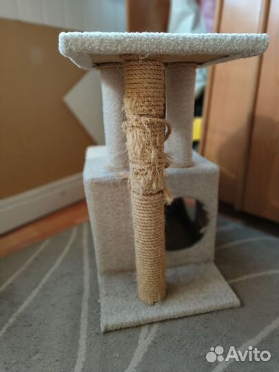 Кошачий дом когтеточка