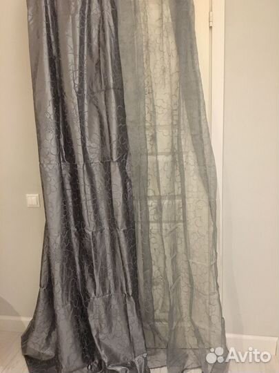 Комплект шторы и тюль