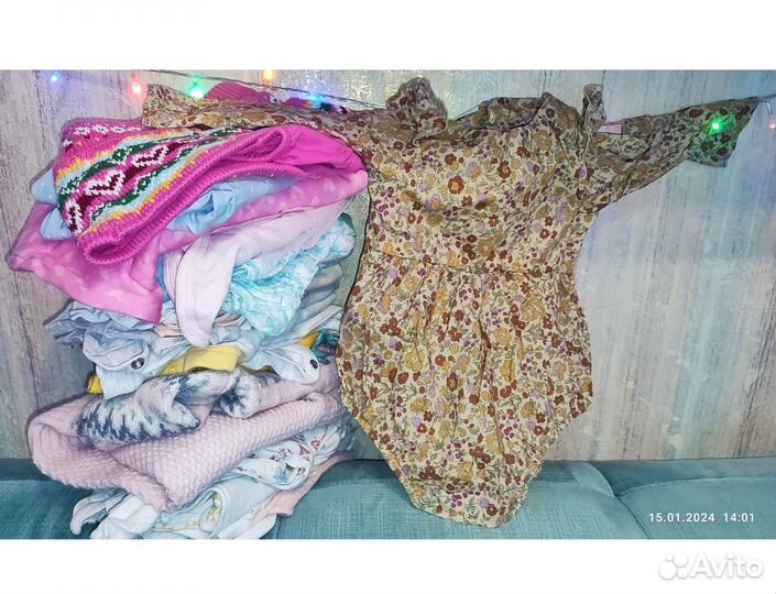 Вещи детские пакетом 68р