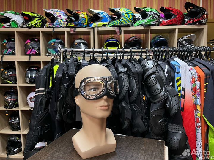 Мото очки aviator мягкие