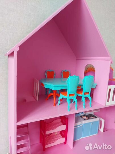 Домик кукольный для барби