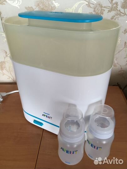 Паровой стерилизатор и молокоотсос Philips avent