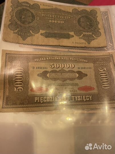 Коллекция банкнот Польша