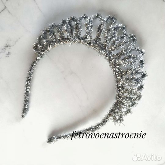 Ободок на Новый год 