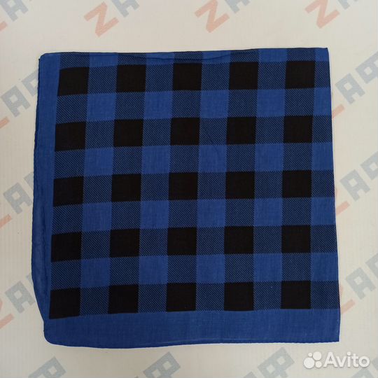 Бандана с клетчатым узором 11037, размер 52*52 см