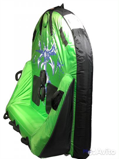 Банан, плюшка, ватрушка надувная для воды тюбинг