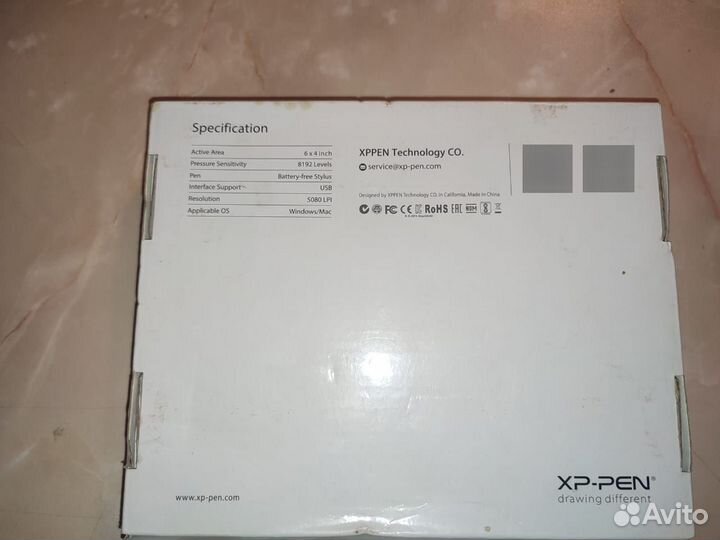 Графический планшет xp pen star G640