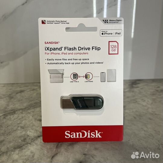 Флешка для iPhone SanDisk iXpand Flash Drive 128GB