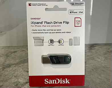 Флешка для iPhone SanDisk iXpand Flash Drive 128GB