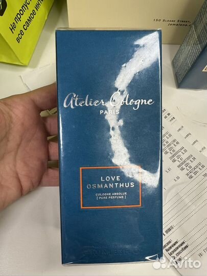 Духи Atelier cologne Love Osmantus 100ml оригинал