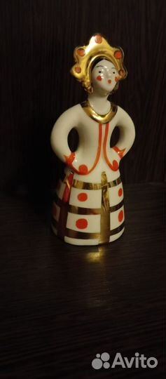 Статуэтка Барыня, Дулево, фарфор