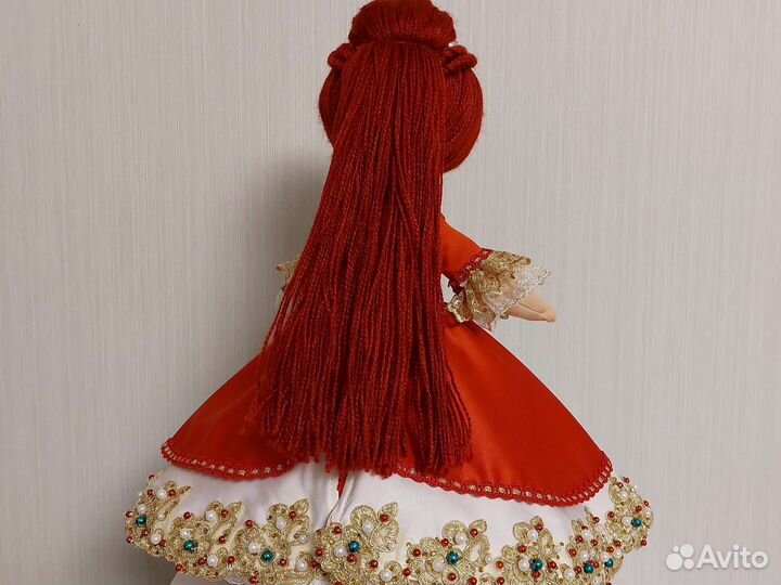 Текстильная кукла ручной работы