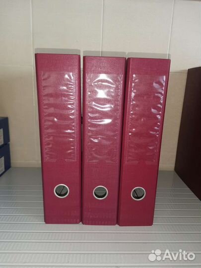 Папка регистратор Brauberg А4 пвх Бордовая