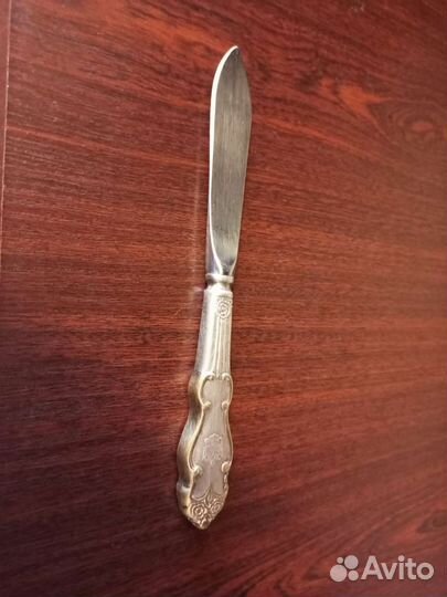 Нож столовый для рыбы Кольчугинский мельхиор