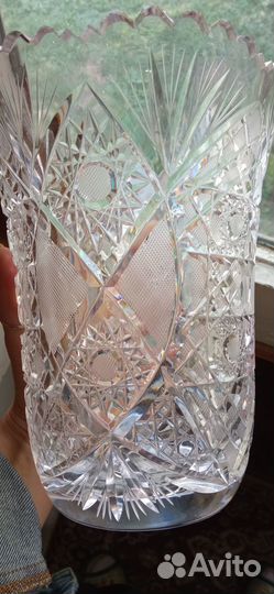 Ваза хрусталь времён СССР