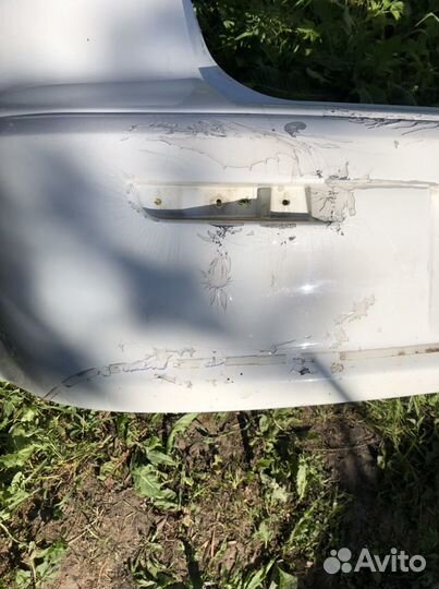 Задний бампер на mitsubishi lancer 10