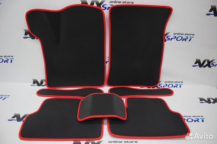 Коврики Eva с 3D лапой на Лада Приора и 2110