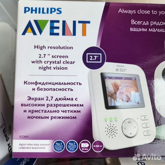 Радионяня philips Avent scd831
