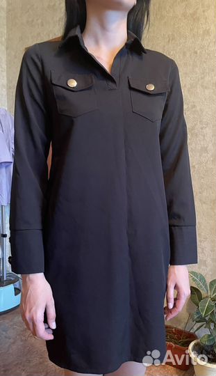 Платье женское черное