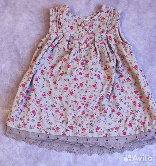 Платье для девочки 74-80