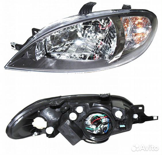 Блок фара chevrolet lacetti 04-13 хетчбек левая