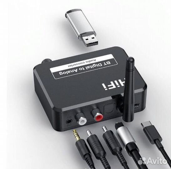 Bluetooth Ресивер BLS-B35 - Digital to Analog HiFi