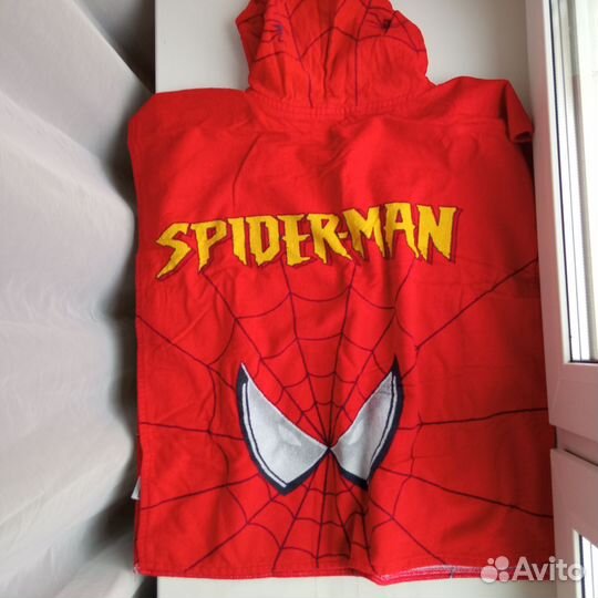 Полотенце с капюшоном Spiderman