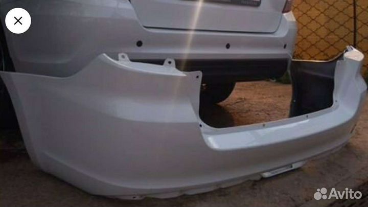 Бампер на гранту б/у