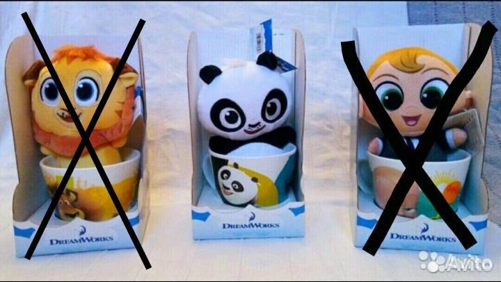 Игрушки Dream Works: Ослик и Подштанник