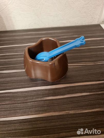 Набор 2 колеса, кормушка, ложка