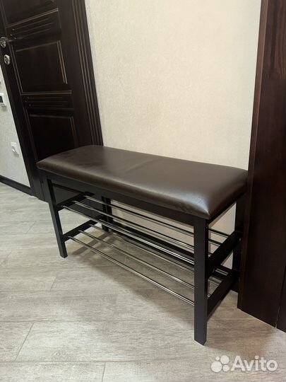 Скамейка с подставкой для обуви Банкетка