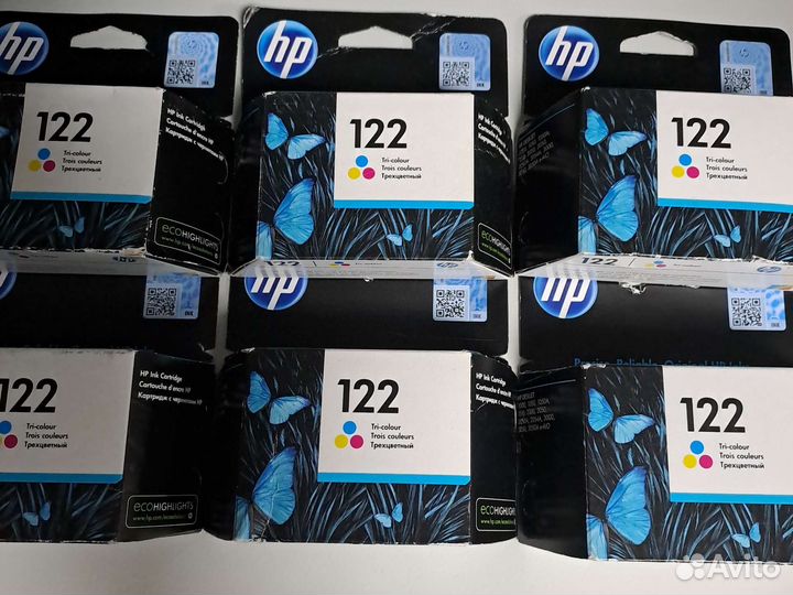 Картриджи hp 122 цветной