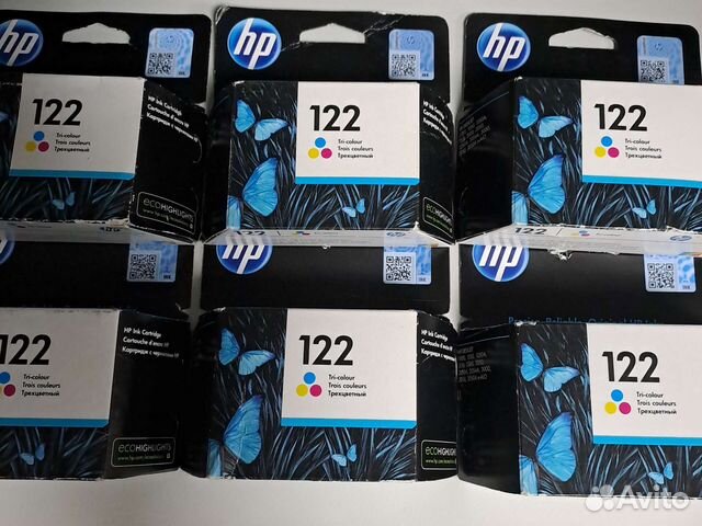 Картриджи hp 122 цветной