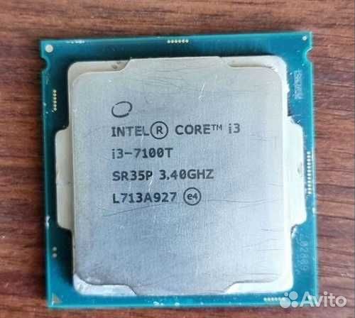 Процессор intel core i3 7100T