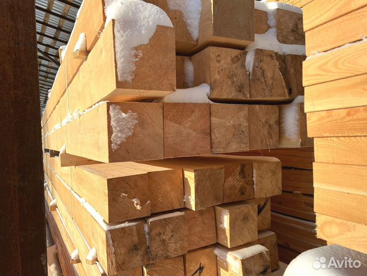 Брус обрезной 150х150х6000мм