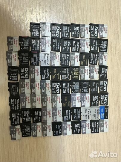 Карта памяти MicroSD 32, 64, 128 gb