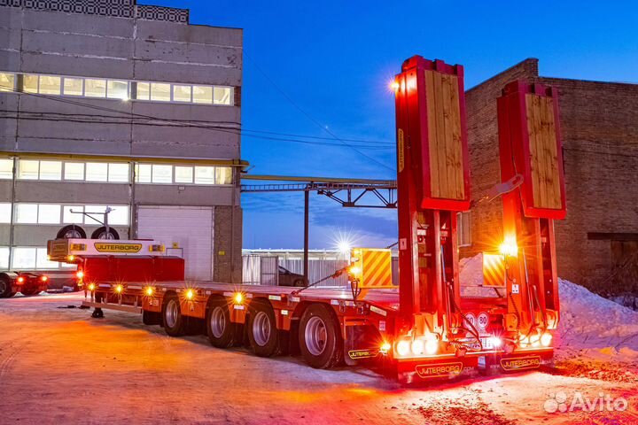 Полуприцеп трал (тяжеловоз) Juterborg JTB-50, 2024