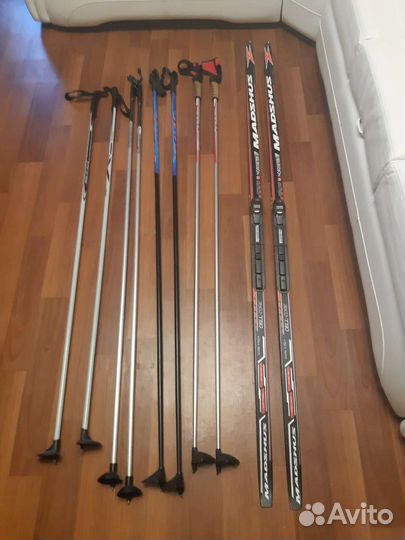 Лыжи, ботинки