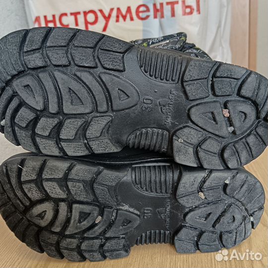 Сапоги зимние детские 30 размер