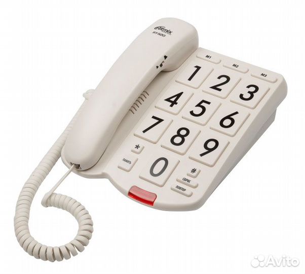 Телефон проводной Ritmix RT-520