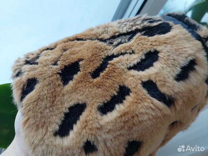 Меховой шарф