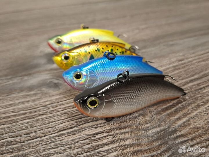 Воблеры на хищную рыбу calibra 4 шт