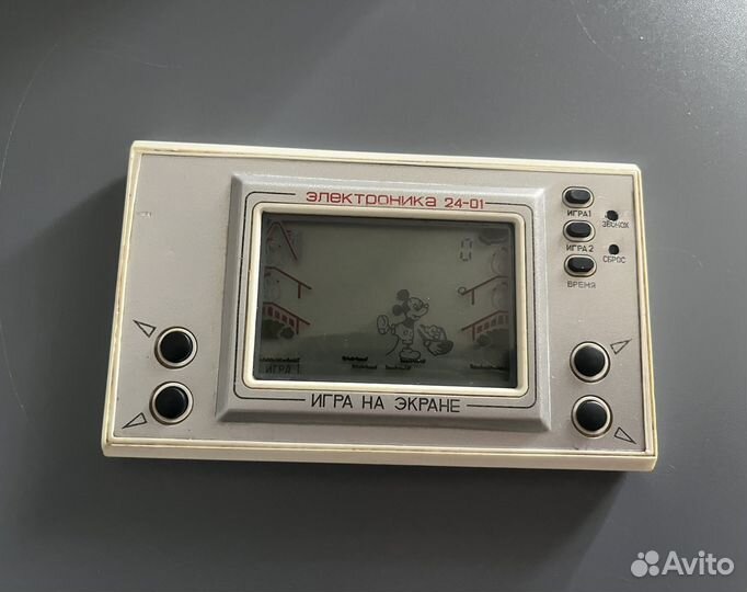 Игра Электроника 24-01 СССР Микки ловит яйца