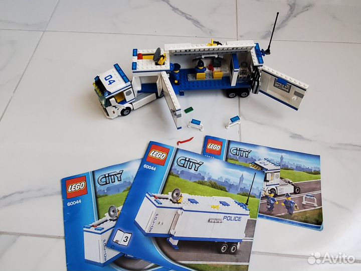 Lego City Выездной отряд полиции 60044